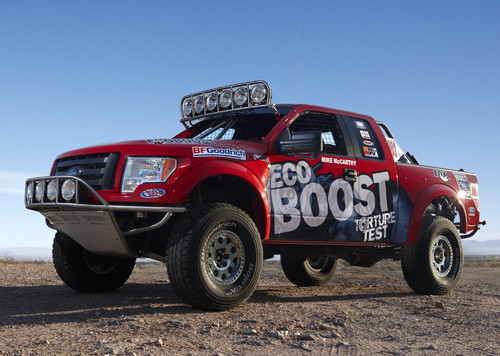 &quot;Ecoboost&quot; auf amerikanisch: Ford F 150 für das Baja-Wüstenrennen.