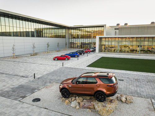 Jaguar-Land-Rover-Werk Nitra in der Slowakei.